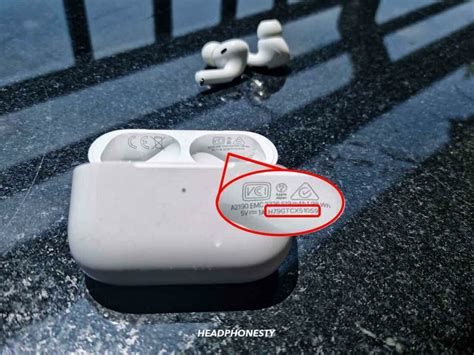 how to check if airpods are real serial number